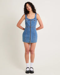 Rosa Denim Mini Dress