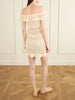 Zoa crocheted cotton-blend mini dress
