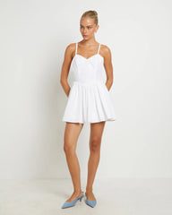 Aurelia Mini Dress in White