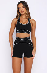 Adapt Bike Shorts Black/White
