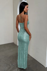 Alina Maxi Dress - Sage