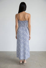 FLORAL MIDI DRESS