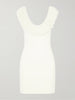 Marcelline fringed stretch-knit mini dress