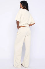 Rare Catch Knit Pants Cream