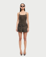 Biker Mini Dress