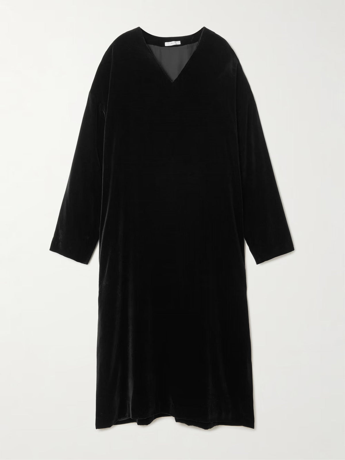 Heloise silk-velvet midi dress