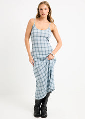 Rumi Seersucker Midi Dress