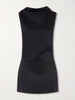 Astor crepe mini dress
