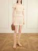 Zoa crocheted cotton-blend mini dress