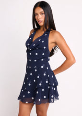 Ophelia Polka Mini Dress