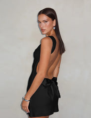 ZITA MINI DRESS - BLACK