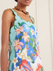 Garden Of Life floral-print linen mini dress