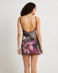 Phoebe Floral Slip Mini Dress