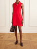 Lauren organic cotton-piqué mini dress