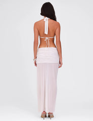 ESHA MAXI DRESS - WHITE