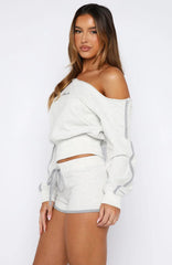High Roller Shorts Grey Marle