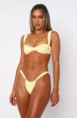 Elouera Bikini Top Lemon