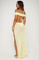 Sea Salt Sweet Maxi Dress Lemon
