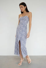 FLORAL MIDI DRESS