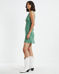 Mini Spot Eliza Mini Dress Ivy Green