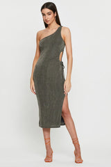 Green Midi Dress Bodycon