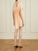 Tatia draped cotton-poplin mini dress