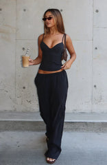 Take A Stance Pants Black