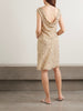 Leo cheetah-print silk-georgette mini dress