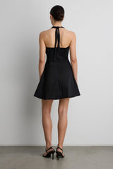 HALTER NECK MINI DRESS