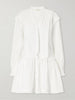 Beatrix ruffled cotton mini dress