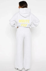 Vol. 1 Wide Leg Sweatpants Grey Marle