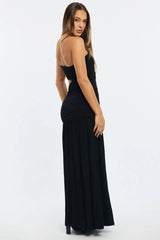 Black Maxi Dress Cut Out