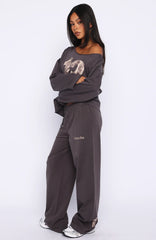 All A Dream Track Pants Charcoal
