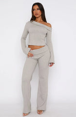 So Little Time Pants Grey Marle