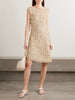Leo cheetah-print silk-georgette mini dress