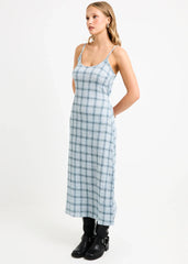 Rumi Seersucker Midi Dress