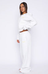 Verano Sixteen Lilia Wide Leg Sweatpants Grey Marle
