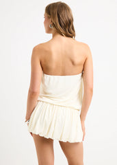 Rhea Strapless Mini Dress