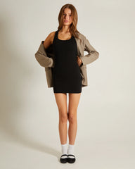 Super Scoop Classic Mini Dress