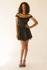 MINI DRESS WITH LACE