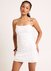 Vista Lace Knit Mini Dress
