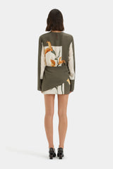 Constance Twist Mini Dress