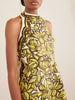 Mona floral-print hemp mini dress