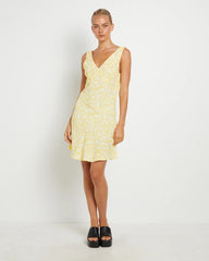 Eliza Mini Dress in Valerie Floral