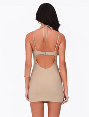 ELLISON MINI DRESS - GOLD