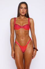 Balia Bikini Top Scarlett Inferno