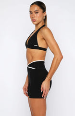 Defence Bike Shorts Black/White