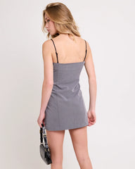 Parisia Contrast Mini Dress