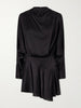 Neline satin mini dress