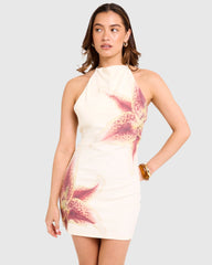 Tati Floral Halter Mini Dress